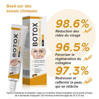 Dernier jour de promotion : 70% de réduction - ✨Crème anti-rides au venin d'abeille Hudros™ Botox