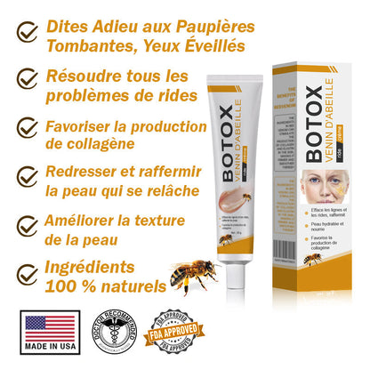 Dernier jour de promotion : 70% de réduction - ✨Crème anti-rides au venin d'abeille Hudros™ Botox